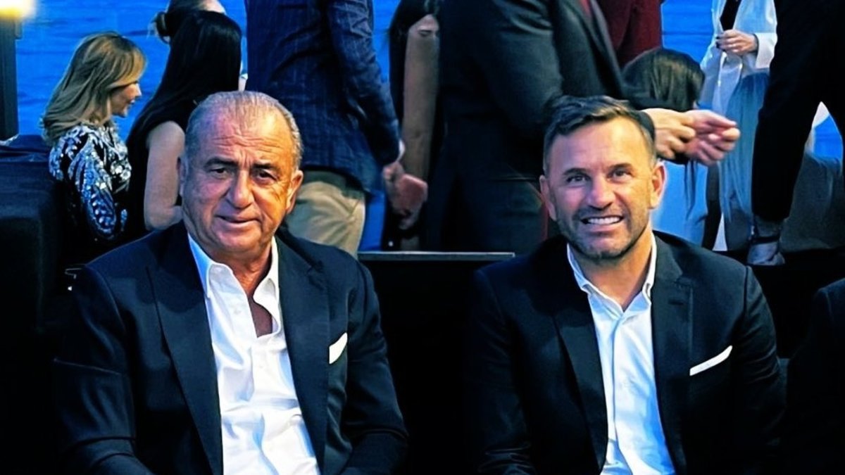 GALATASARAY HABERLERİ - Fatih Terim ile Okan Buruk şampiyonluk kutlamasında bir araya geldi!