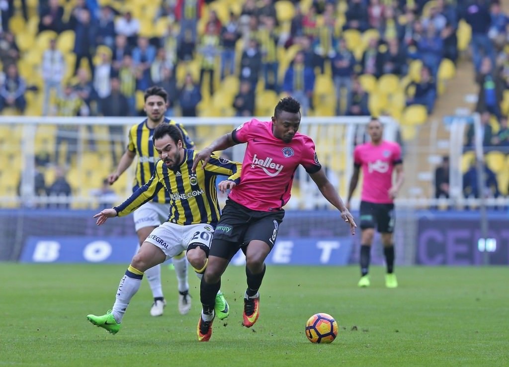 Fenerbahçe - Kasımpaşa maçından kareler