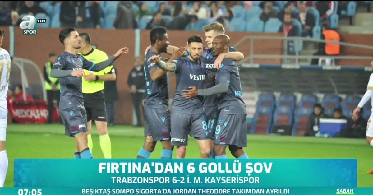 Fırtına'dan 6 gollü şov
