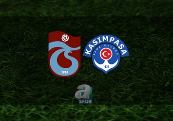 Trabzonspor - Kasımpaşa maçı bugün!