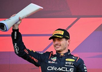 Japonya'da zafer Verstappen'in