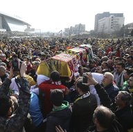 Kazada hayatını kaybeden MKE Ankaragücü taraftarı için tören düzenlendi
