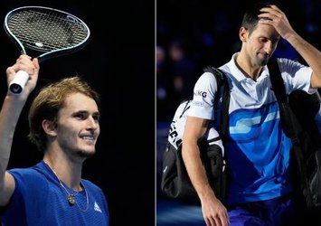 Djokovic'e Zverev şoku!