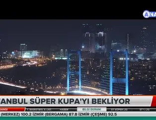 İstanbul Süper Kupa'yı bekliyor