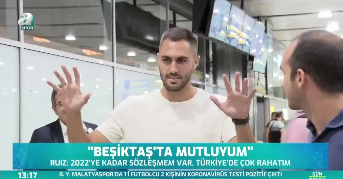 Victor Ruiz: Beşiktaş'ta mutluyum