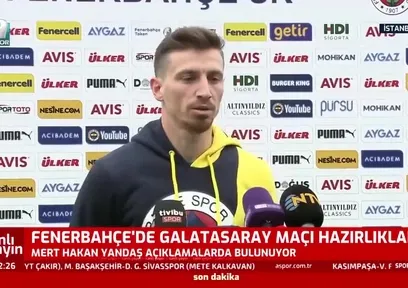 Derbisi öncesi Mert Hakan'dan çarpıcı sözler! "Abartıldığı kadar kötü oynamıyoruz"