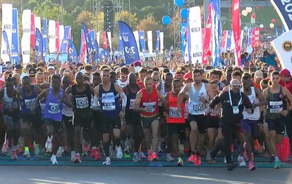 Kenyalı atletler 45. İstanbul Maratonu’nunda zaferin sahibi!