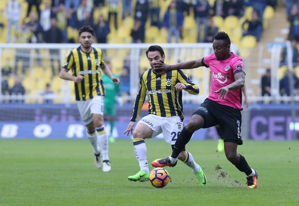 Fenerbahçe - Kasımpaşa maçından kareler