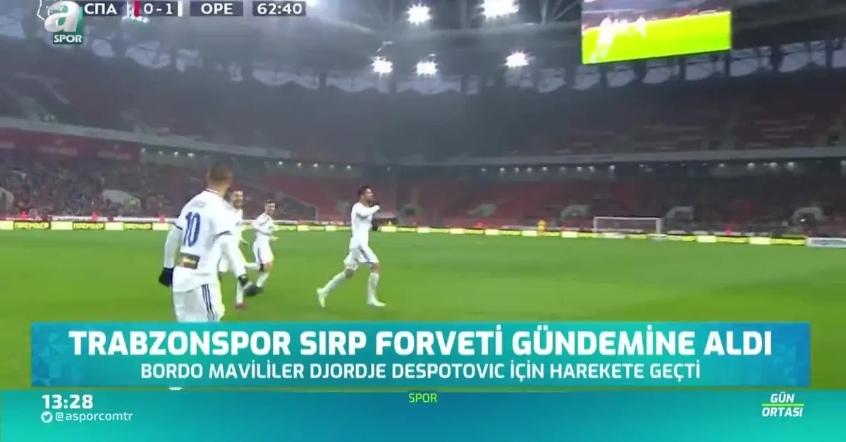 Trabzonspor Sırp forveti gündemine aldı