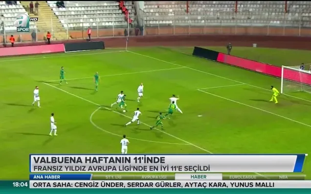 Valbuena haftanın 11'inde