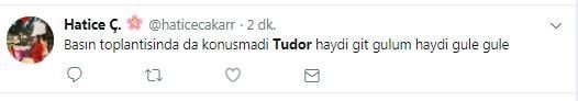 ’’Bizi daha fazla üzme Tudor, istifa et!’’