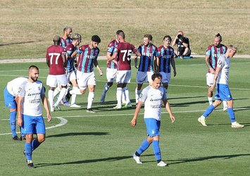 Trabzonspor galibiyetle başladı!