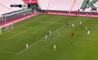 GOL | Tümosan Konyaspor 2-0 Aliağaspor