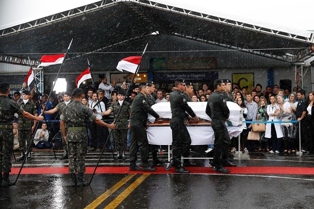 Chapecoense’ye son veda