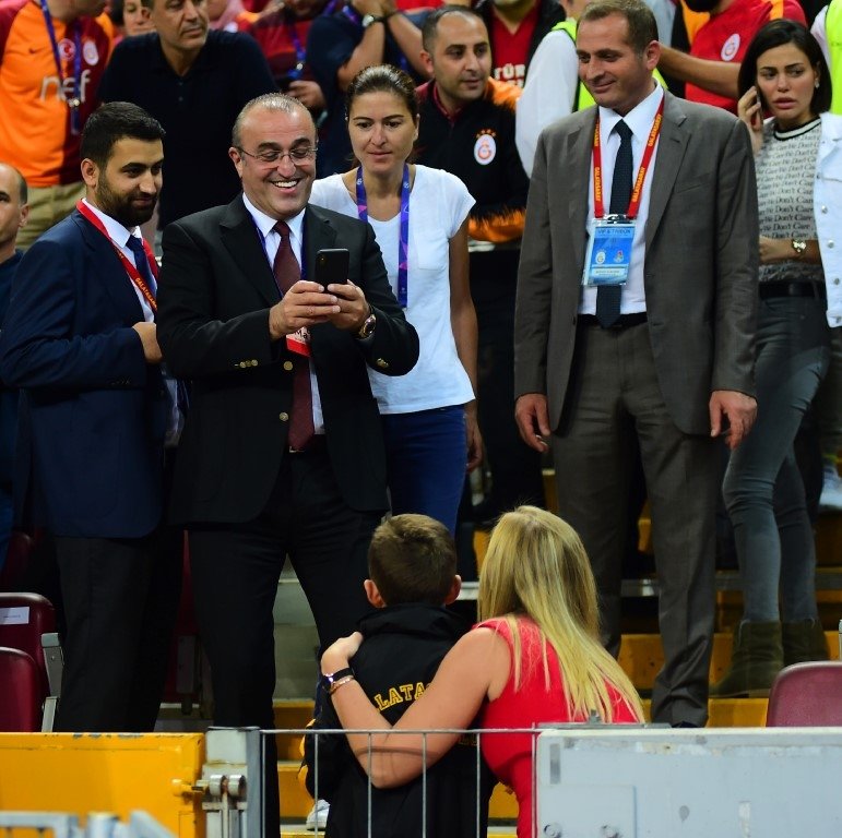 Galatasaray - L.Moskova maçından kareler!