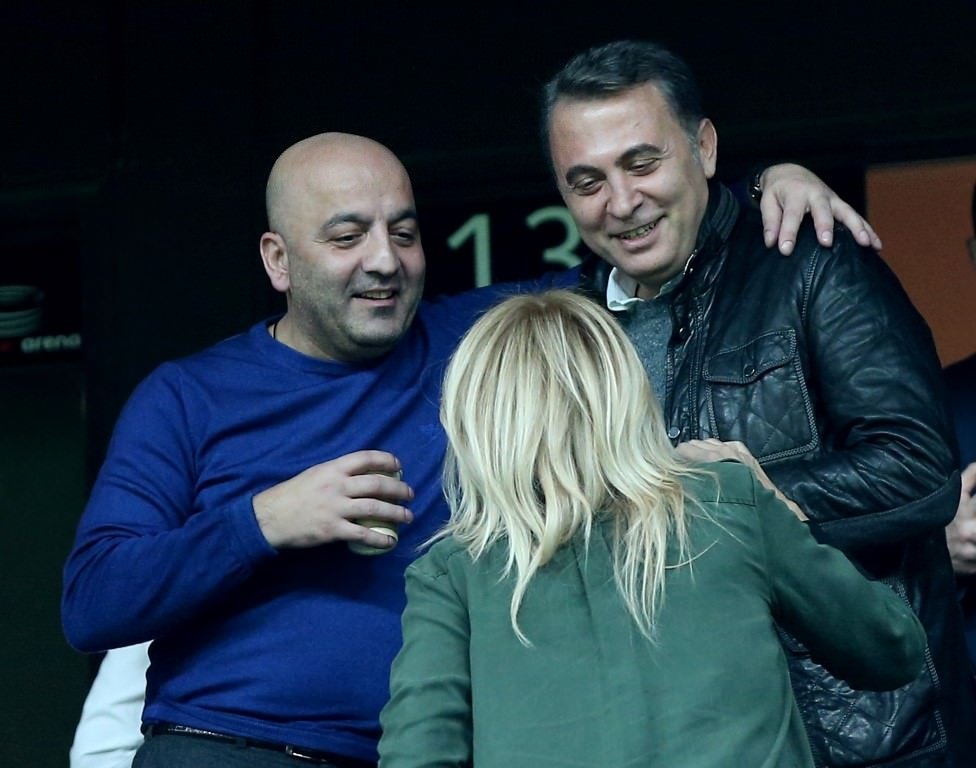 Beşiktaş-Benfica mücadelesinden kareler