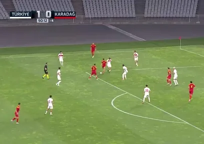 GOL | Türkiye U21 1-1 Karadağ U21