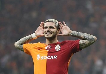 Icardi ile özdeşleşen gol sevincini yaptı oyundan atıldı!