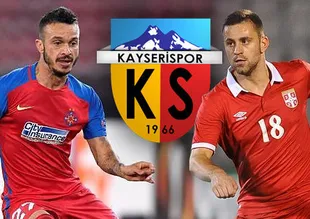 Kayserispor'dan çifte bomba