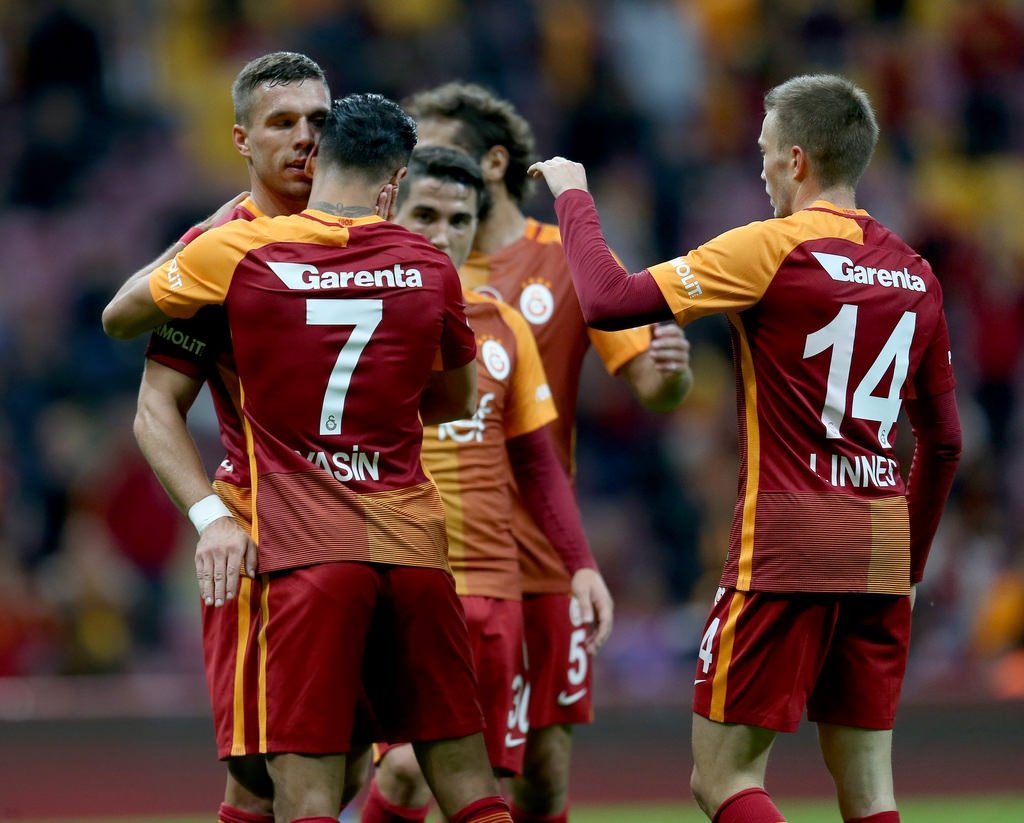 Galatasaray-Dersimspor karşılaşmasından kareler