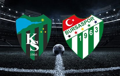 Kocaelispor-Bursaspor maçı CANLI