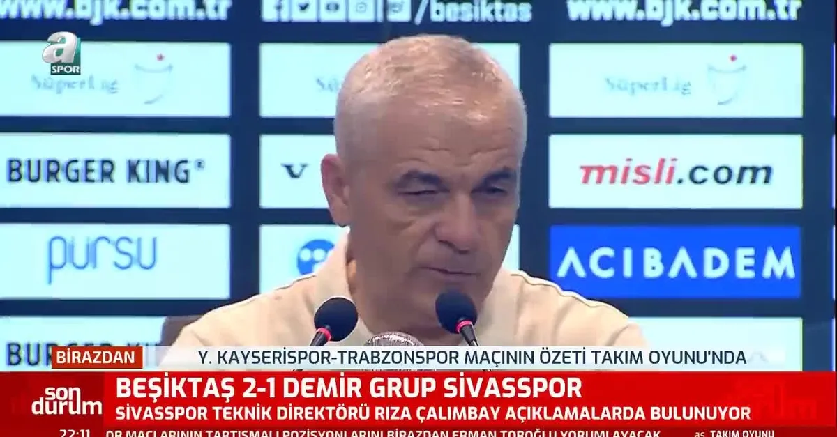 Rıza Çalımbay maç sonu konuştu! "Kapanmadan galibiyet için oynadık"
