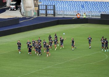 Trabzonspor Roma maçının hazırlıklarını tamamladı