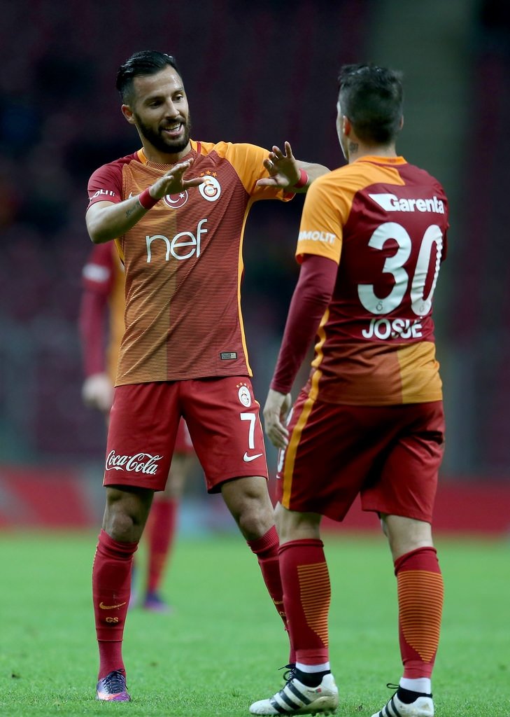 Galatasaray-Dersimspor karşılaşmasından kareler