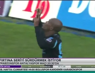 Trabzonspor seriyi sürdürmek istiyor