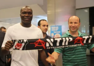 Vincent Aboubakar İstanbul'a geldi