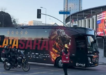 Galatasaray, Tüpraş Stadyumu’na ulaştı