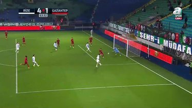 GOL | Çaykur Rizespor 4-1 Gaziantep FK