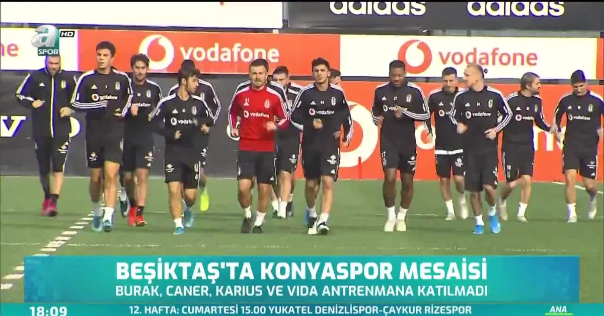 Beşiktaş'ta Konyaspor mesaisi