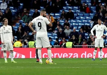Real Madrid sahasında yenildi
