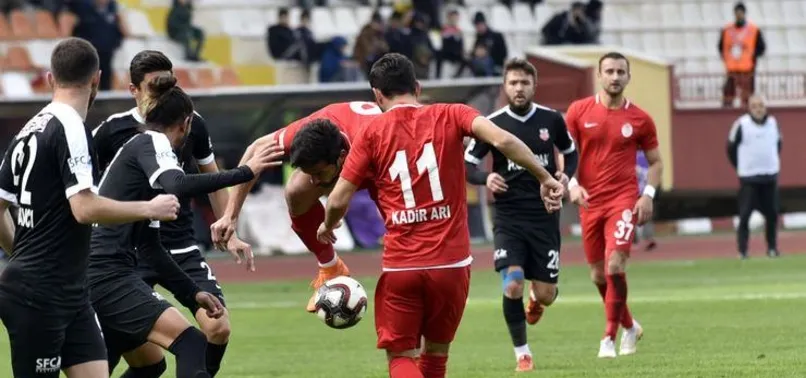 Gümüşhanespor: 1 - Kastamonuspor 1966: 2