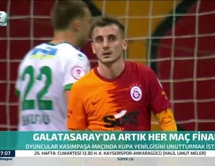 Galatasaray'da artık her maç final