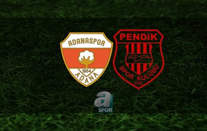 Adanaspor - Pendikspor maçı hangi kanalda, saat kaçta? | TFF 1. Lig