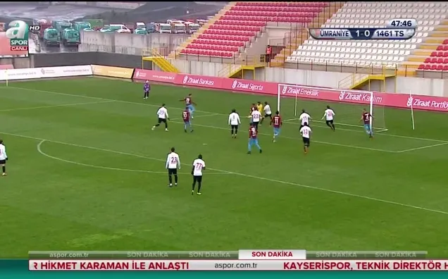 Ümraniyespor 1-1 1461 Trabzon