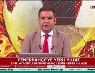 Fenerbahçe'ye yerli yıldız