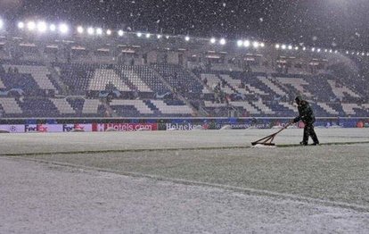 Atalanta-Villarreal maçına kar engeli!