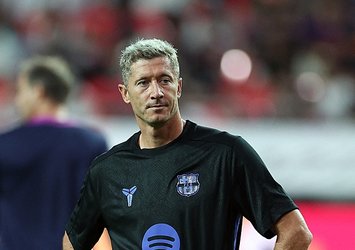 Barcelona'da Lewandowski sakatlandı