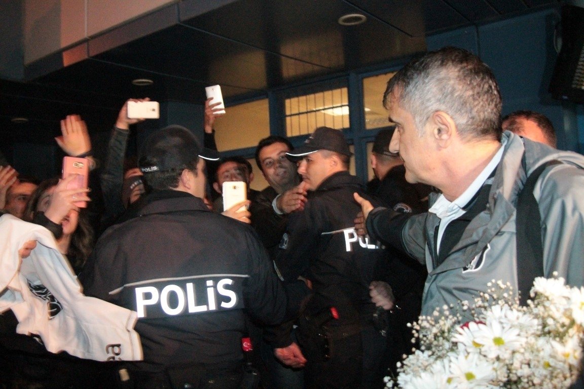 Beşiktaş kafilesi Trabzon’a gitti