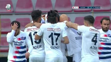 GOL | Kayserispor 0-1 Hekimoğlu Trabzon