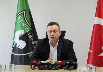 Yukatel Denizlispor Başkanı Çetin: Maddi gücümüz tükendi