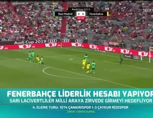 Fenerbahçe liderlik hesabı yapıyor