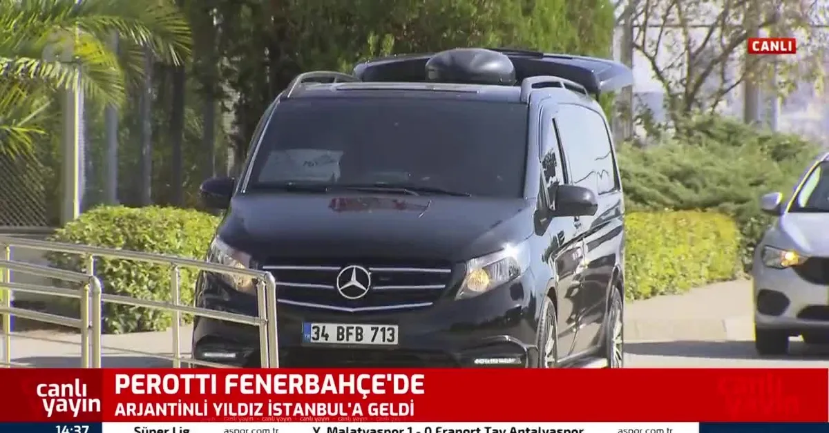 Diego Perotti İstanbul'da