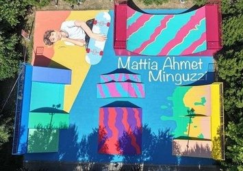 Mattia Ahmet Minguzzi Kaykay Parkı açıldı!
