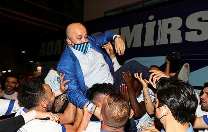 Adana Demirspor Başkanı Murat Sancak: Samet Aybaba ile devam edeceğiz