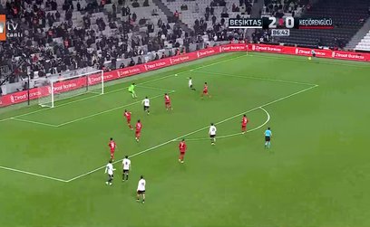 GOL | Beşiktaş 3-0 Ankara Keçiörengücü