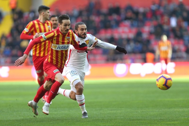 Kayserispor - Göztepe maçından kareler